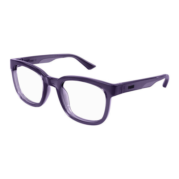 NWT PUMA  PU0427o 002 Violet Violet Eyeglasses - Picture 1 of 2